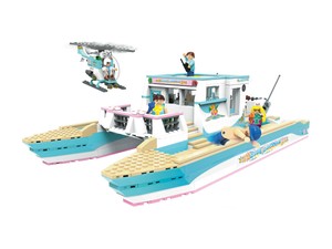 lego yacht