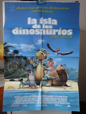 Poster Urmel Aus Dem Eis La Isla De Los Dinosaurios Impy's Island Holger Tappe