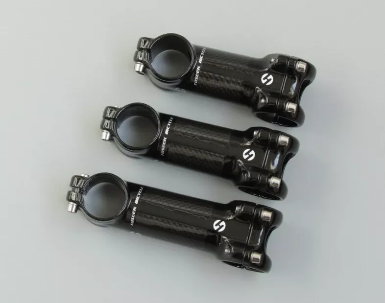 Aluminum Carbon stems 6/17° MTB Road Bike XC Bicycle bar Stem 28.6*31.8*60-120mm - Image 4 of 4