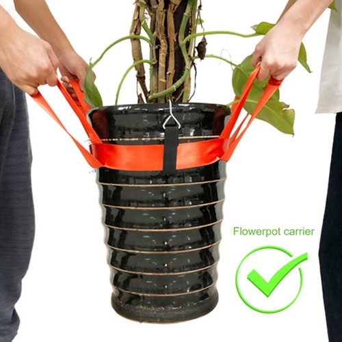 Potted Plant Mover Adjustable Lifting Strap Easy Transport of Heavy Yard Items - Picture 7 of 10