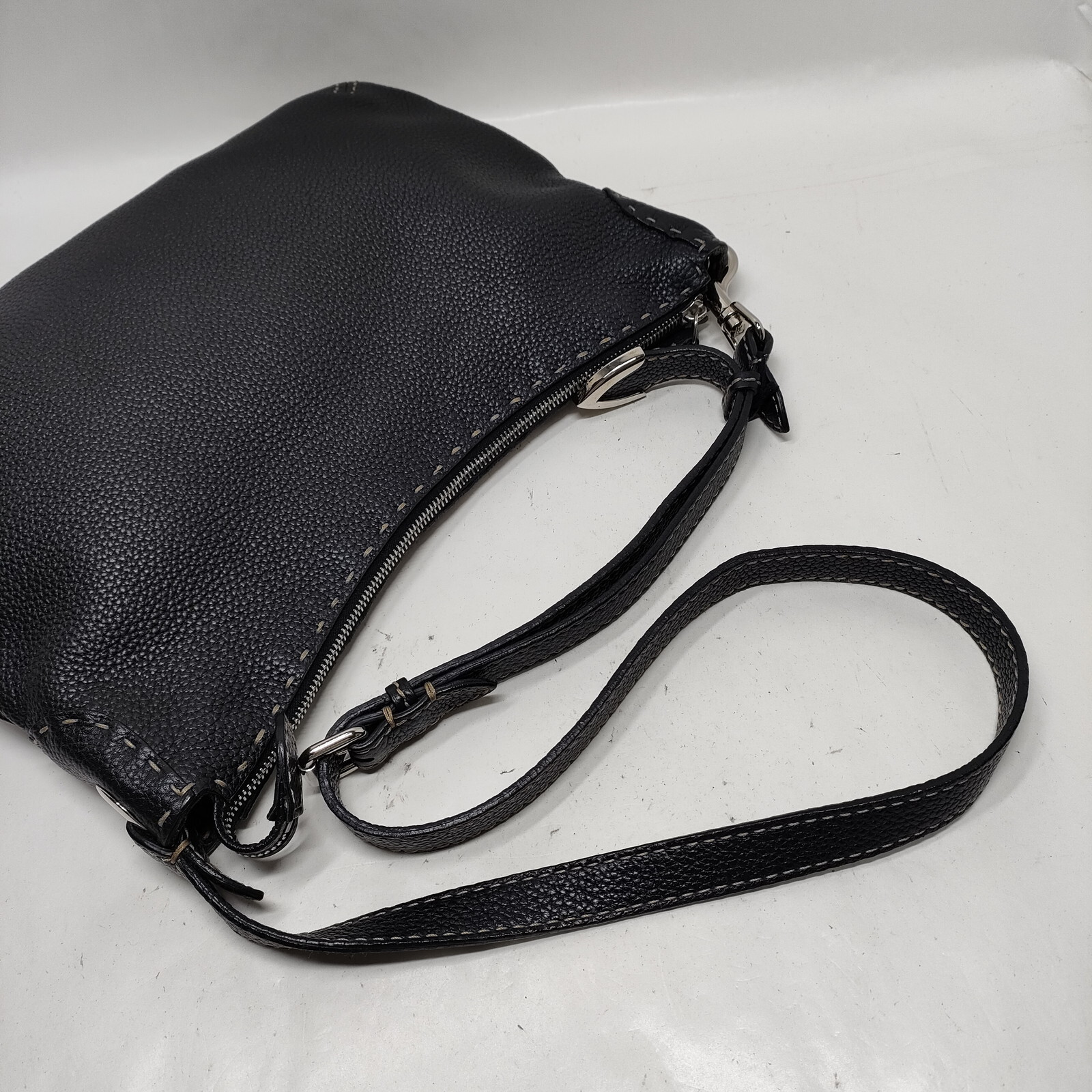 Fendi Crossbody bag Black Leather 1165723 eBay