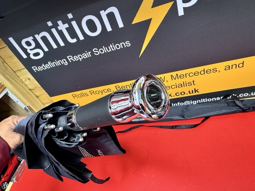 Aston Martin RR style Umbrella automatic opening - Black large