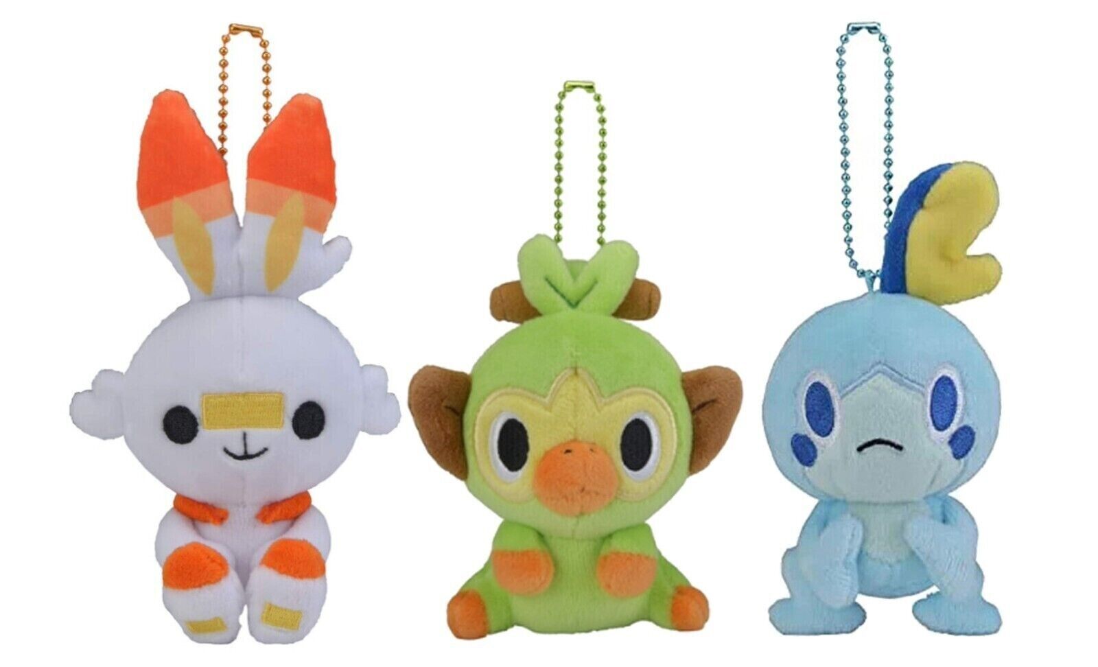 Pokémon 8 Grookey, Sobble, & Scorbunny 3-pack Plush - Officially Licensed  - Sword & Shield Galar Starters - Stuffed Animal- Gift For Pokemon Fans :  Target