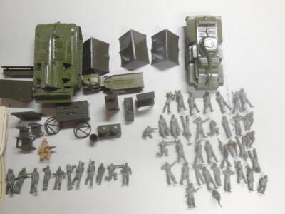 Marx Army Training Center Play Set W/' Original Box 1950's