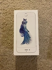 RETAIL BOX ONLY - iPhone 6s - 64gb - Silver - WITH APPLE STICKERS