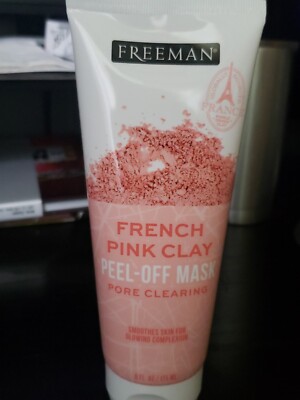 Freeman Beauty, French Pink Clay Peel-Off Beauty Mask, 6 fl oz (175 ml)