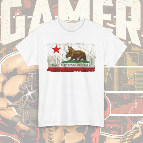 Camiseta Unisex Fallout Game New California Republic, Colección Camiseta Gaming - Imagen 14 de 181