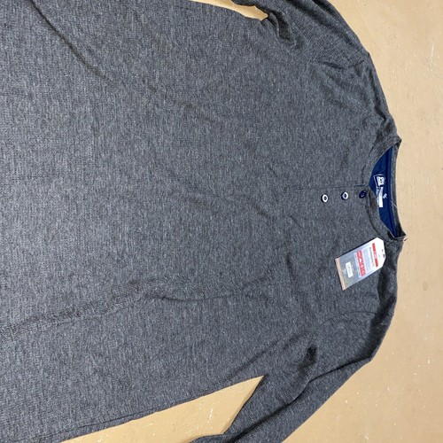 NUOVA camicia da letto a maniche lunghe da uomo grigia Avalanche grigio termico - taglia XL