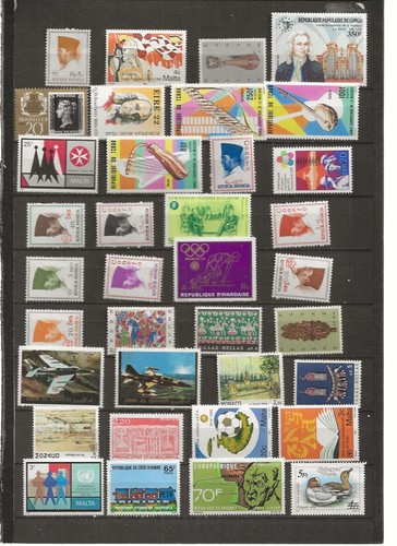 199 / MONDE LOT DE 72 TIMBRES NEUF ++ - 第 1/2 張圖片