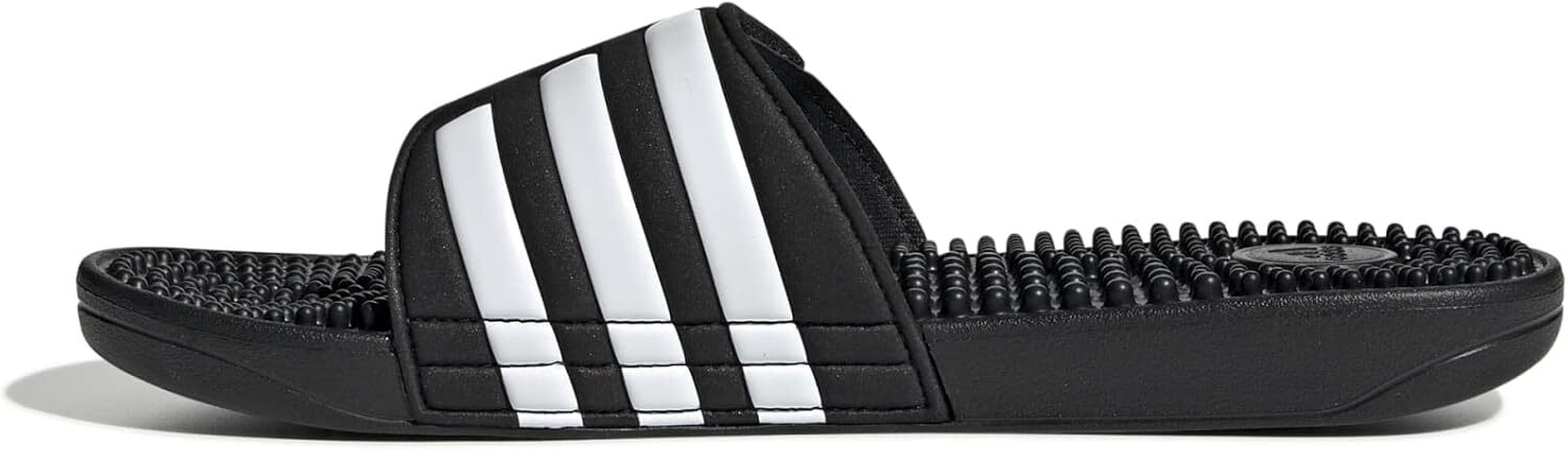 Adidas Adissage Slides, Ciabattine Unisex-Bambini e Ragazzi Nero Nero Bianco Ner