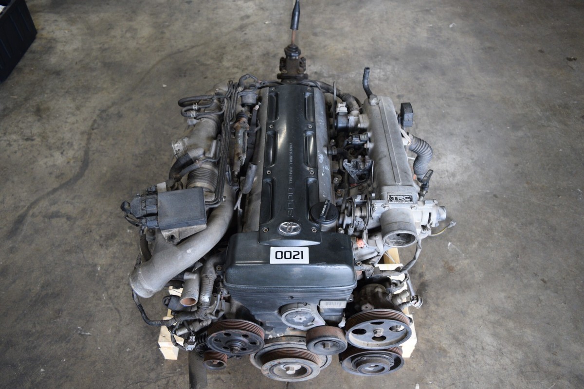 JDM TOYOTA 2JZGTE ENGINE R154 TRANSMISSION NON VVTI ENGINE SUPRA