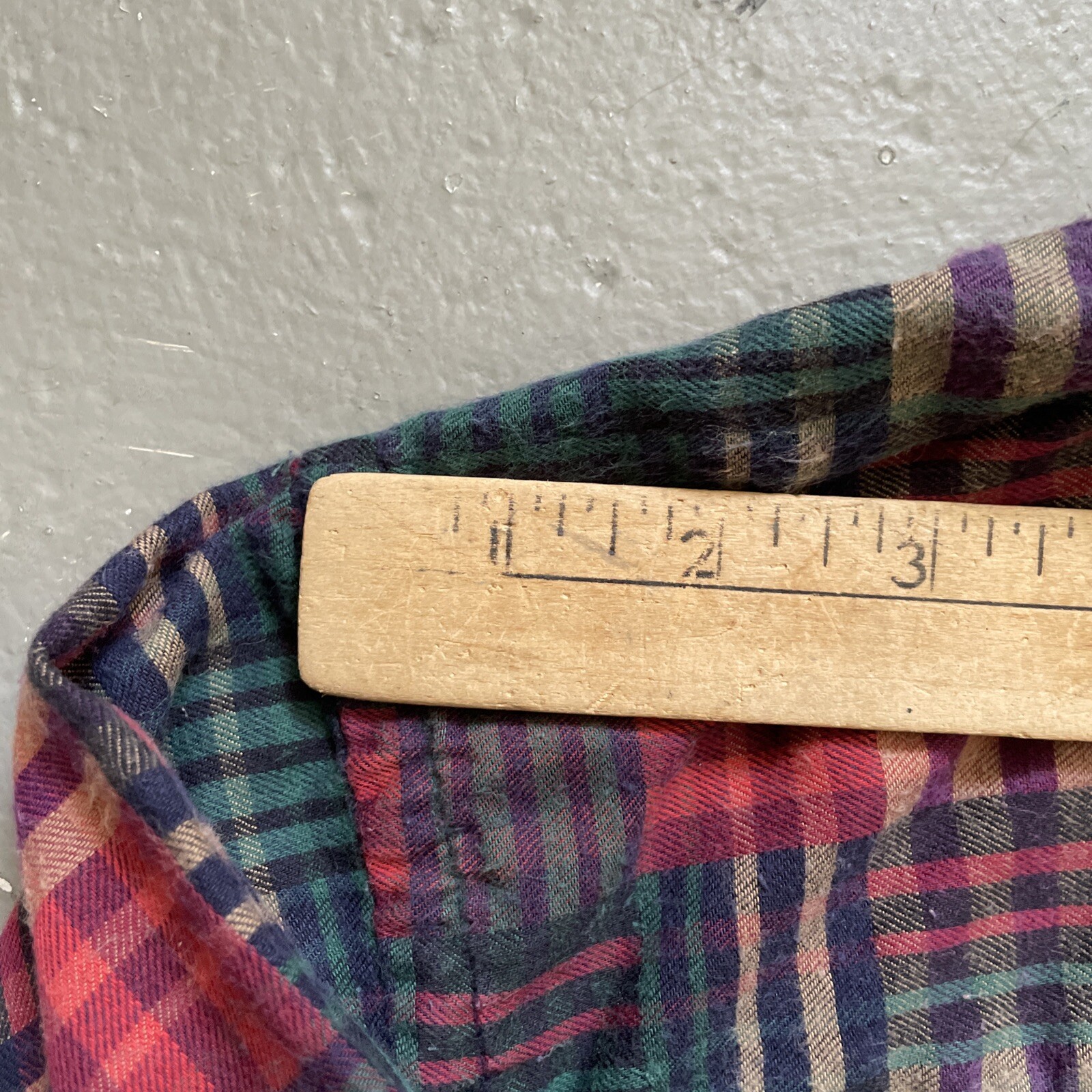 Vintage Orvis Patchwork Flannel Button Outdoor Ca… - image 10