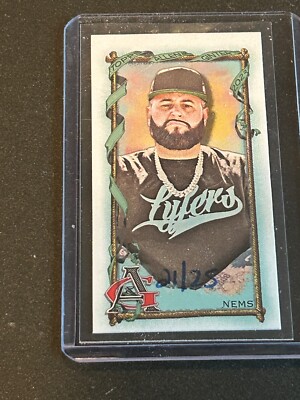2023 ALLEN & GINTER  MINI GORILLA NEMS RARE BROOKLYN BACK -SERIAL #21/25