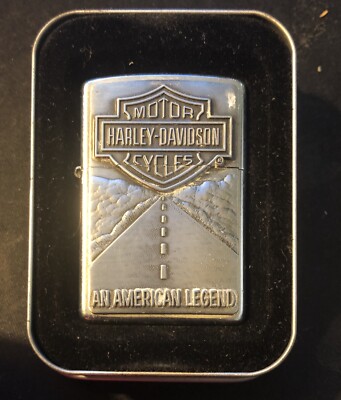 Zippo Lighter Harley Davidson Cycles Emblem 2002 Design | eBay