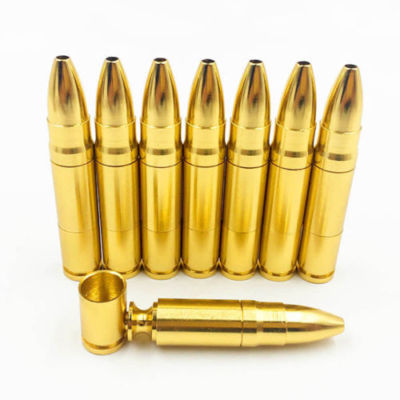 3.25 inch Bullet Style Metal Tobacco Smoking Pipe Portable Fast Free  Shipping!!!