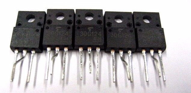 30G124 GT30G124 (5x) Encapsulation:TO-220F, Discrete IGBT Toshiba | eBay