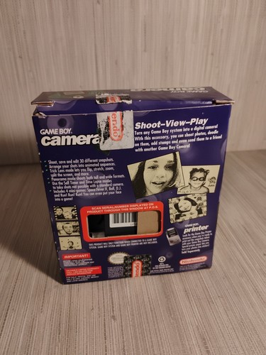 Gameboy Camera Green (1998) Boxed USA Gameboy Accessory With Manuals Vintage - Picture 5 of 5
