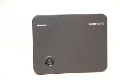 SIEMENS Gigaset SL100 Telephone Dect Base Station S30852-S1522-S324-4 RUS Black