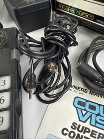 Coleco ColecoVision Console Plus Steering Wheel + Turbo Untested PlusOther Items