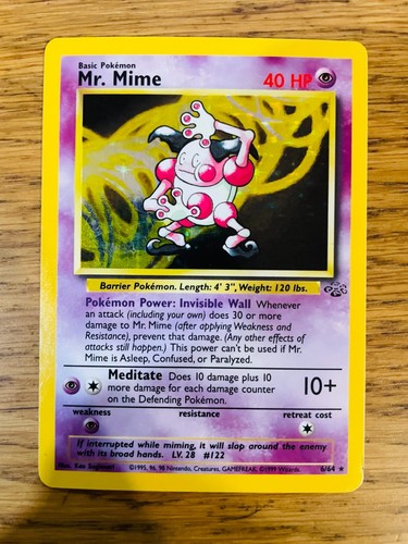 Mr Mime (6/64) Holo Dschungel Set Pokémonkarte! SCHNELL & KOSTENLOS P&P! - Bild 39 von 90