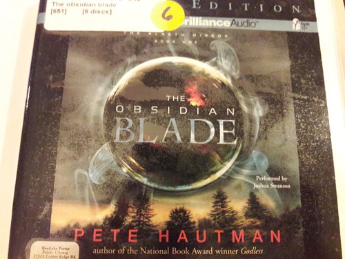2 Audiobooks: Obsidian - Jennifer Arment & Obsidian Blade - Pete Hautman - Picture 2 of 2