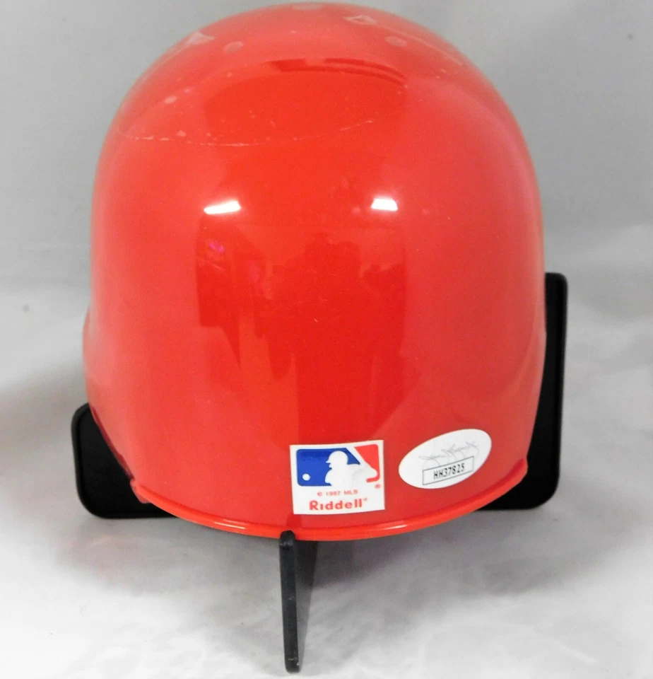 Justin Thompson Texas Rangers Signed Mini Helmet JSA Authenticated  - Image 2 of 3