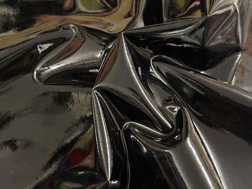 Material de tela PU brillante Hi Shine NEGRO - Imagen 4 de 5