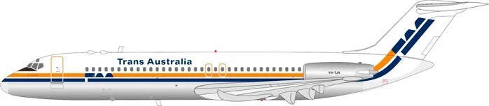 Trans Australia Airlines - TAA / Douglas DC-9-31 / VH-TJR / IF931TN1024N / 1:200 Foto 3 de 3
