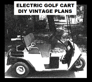 build your own electric golf cart buggy utility vehicle vintage diy