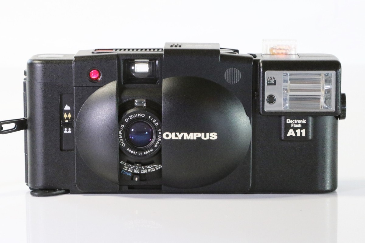 ★美品★OLYMPUS XA2 + A11 箱付き Almost Unused in Box] OLYMPUS XA2 35mm Point & Shoot + A11