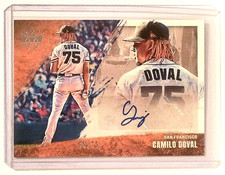Camilo Doval /75 RC Auto 2022 Diamond Kings Signatures Holo Silver DKS-CD Rookie