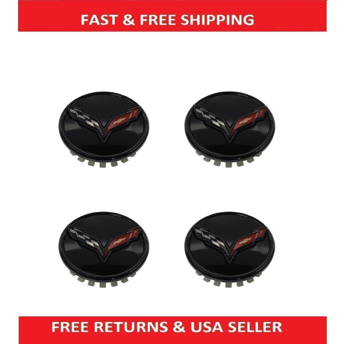 C7 corvette wheel center caps deals