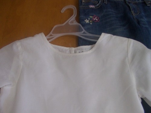 Gap Kids Girls' Colorful Embroidered Smock & Embroidered Jeans-Sz. 10 - Picture 3 of 7