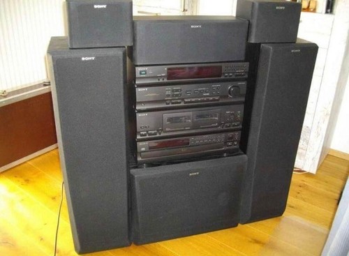 SONY HCD-451 HCD 451 Stereo Anlage mit 6x Speaker System Rarität - Bild 3 von 11