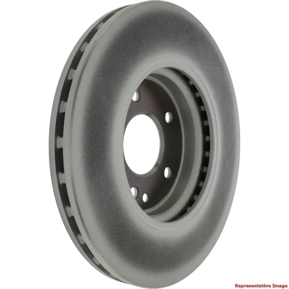 Rotor de freio a disco dianteiro central para 2001-2005 Mercedes-Benz C320 - Imagem 4 de 4