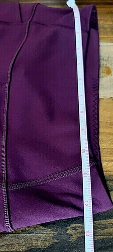 Victoria's Secret PINK Ultimate Magenta Purple Logo Leggings Sz 4 - Picture 5 of 8