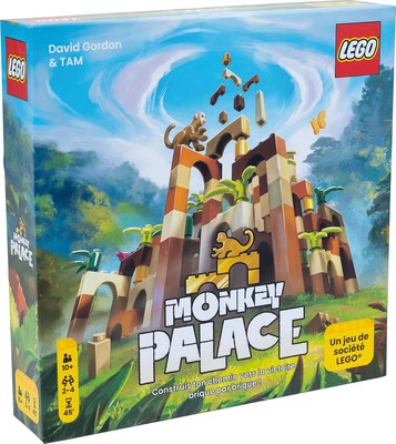 Asmodee - Lego  Monkey Palace - Gesellschaftsspiel für Kinder ab 10 Jahren -... 