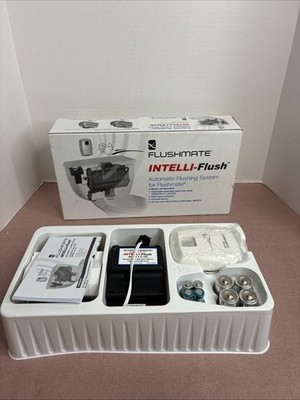 NEW Flushmate K100101 Intelli-Flush iFlush Wall Battery Power Toilet Flush