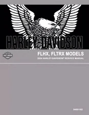 2024 FLHX FLTRX Harley Davidson Touring Models Service Manual
