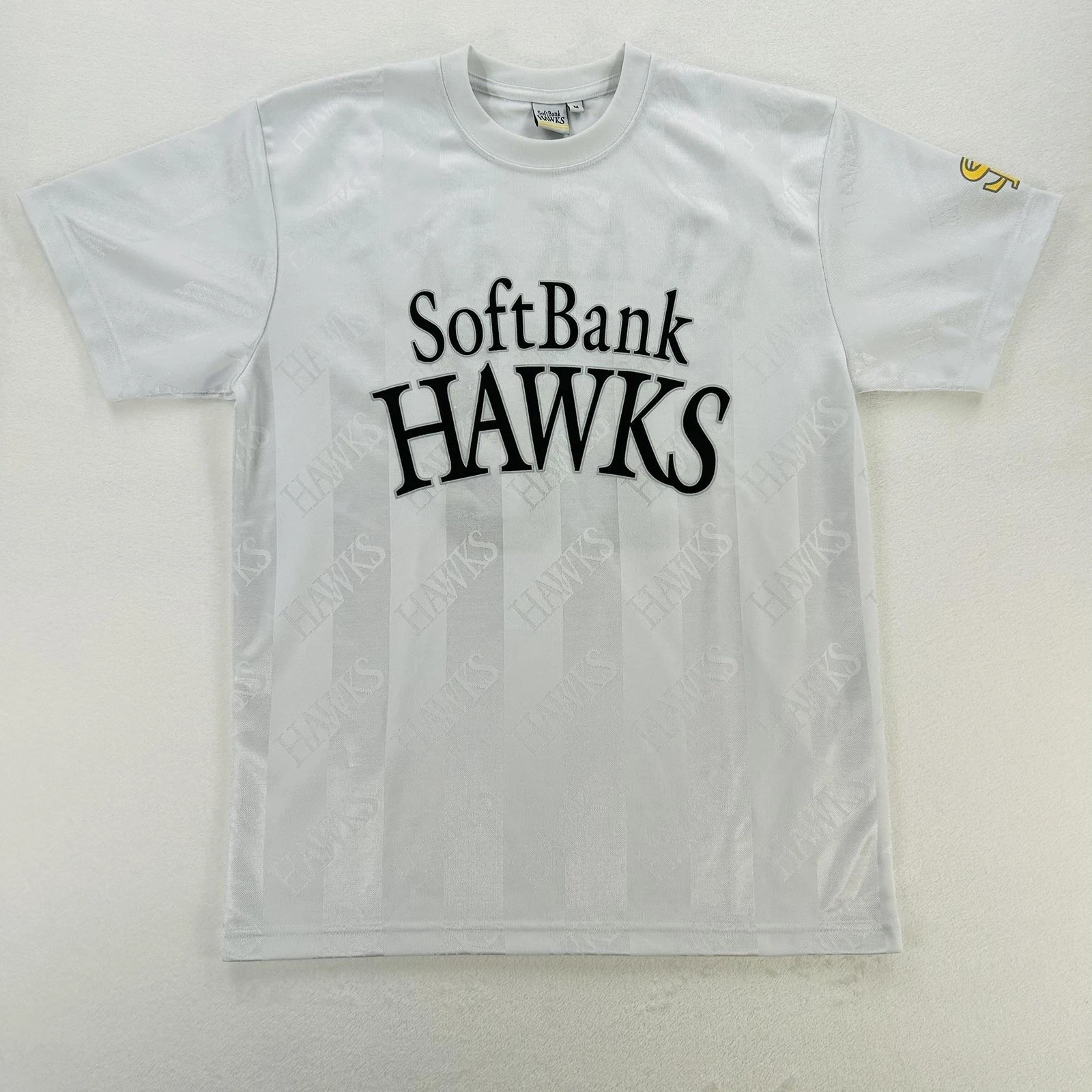 SoftBank Hawks Shirt Mens Medium White NPB Baseball Arakaki 18 Japan Tee Jersey