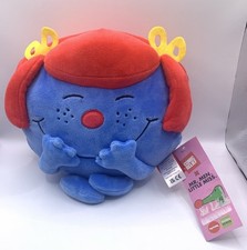 Mr Men Little Miss Giggles Comic Relief Red Nose Day Plush Toy BNWT 10”