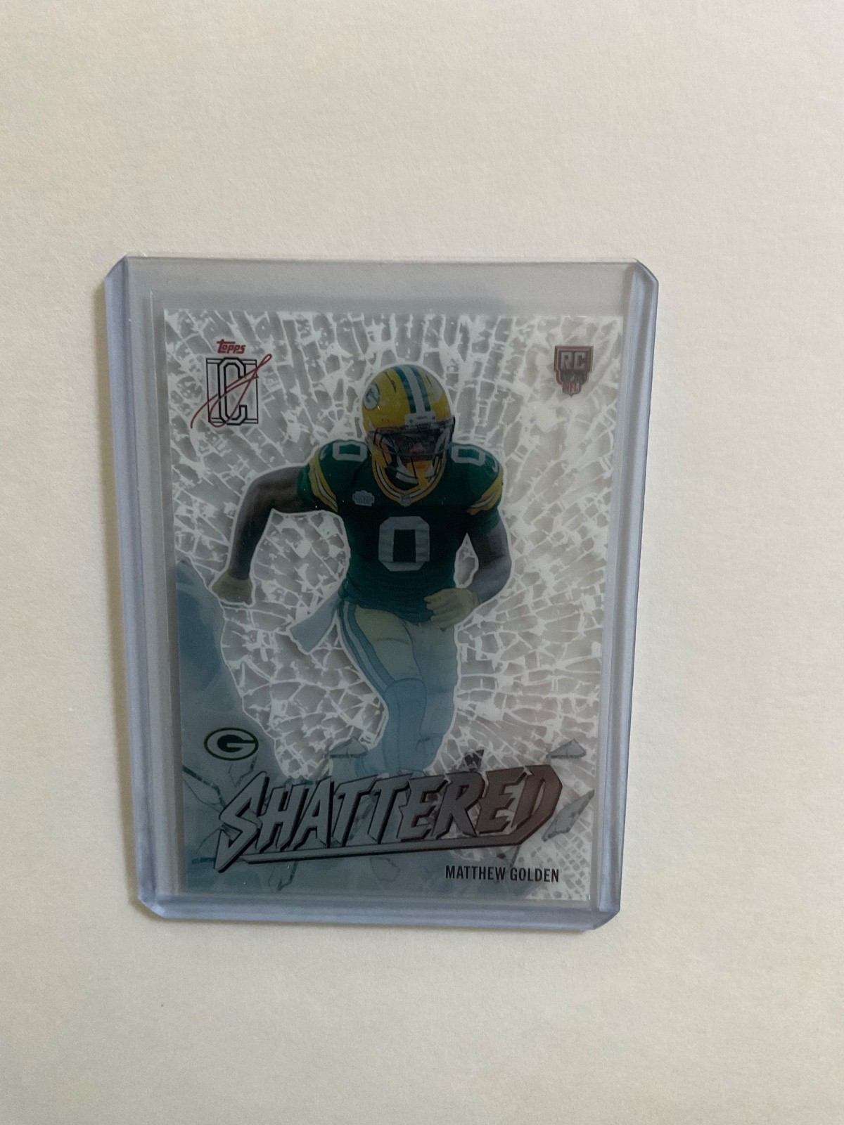 2025 Topps Signature Class Matthew Golden Shattered Acetate RC#S-13 SSP CASE HIT
