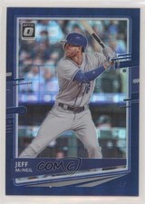 2020 Panini Donruss Optic FOTL Blue Pandora Prizm 25/99 Jeff McNeil #114 0ja8