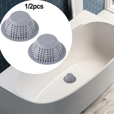 Hair Catcher Collapsible Drain Protector for Shower and Sink Floor Drains
