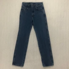 Wrangler Blue Ridge Jeans Mens 30x32 Blue Denim Straight Leg Pants