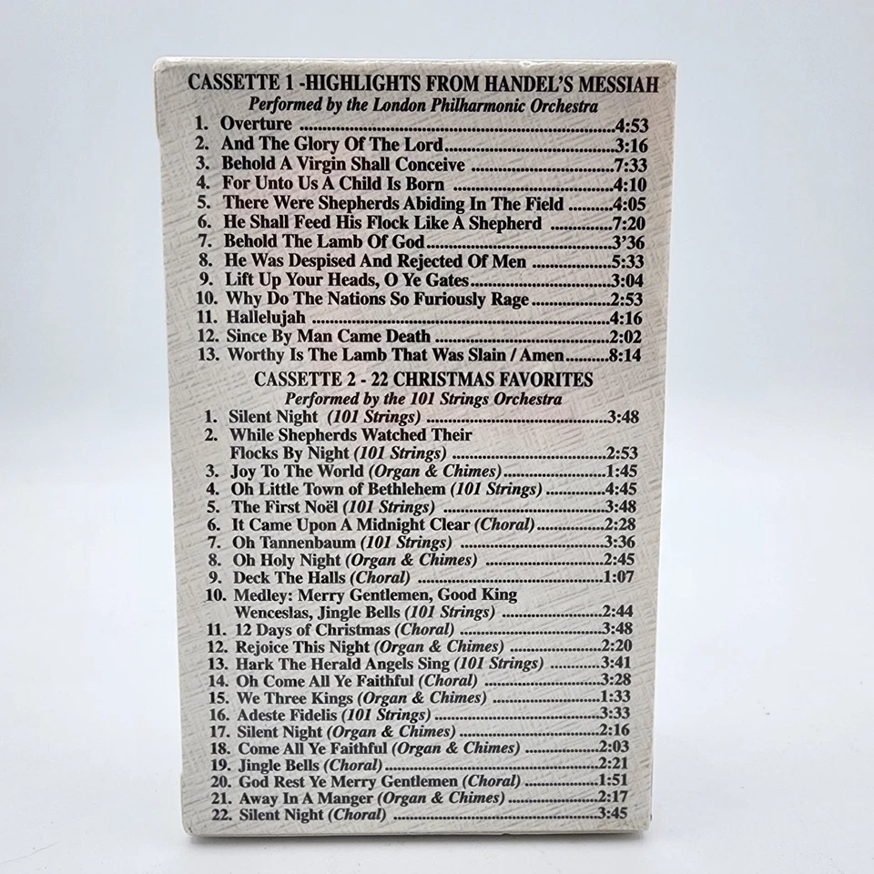 The Glory Of Christmas 2 Cassette Set  London Philharmonic Orchestra Sealed - Image 2 of 4