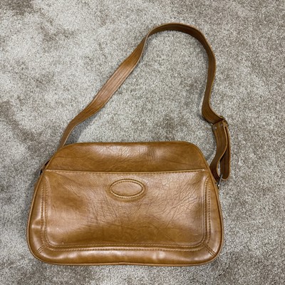 Leather Computer Carryon Bag Should Strap Brown Tan