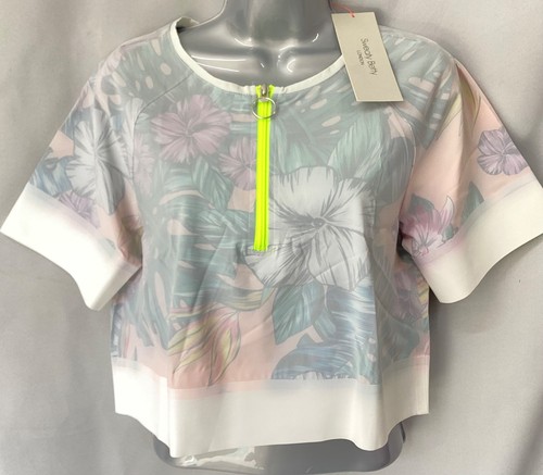 BNWT Ladies SWEATY BETTY Tournament Tennis Cropped Top Size XS (451G) - Picture 2 of 5