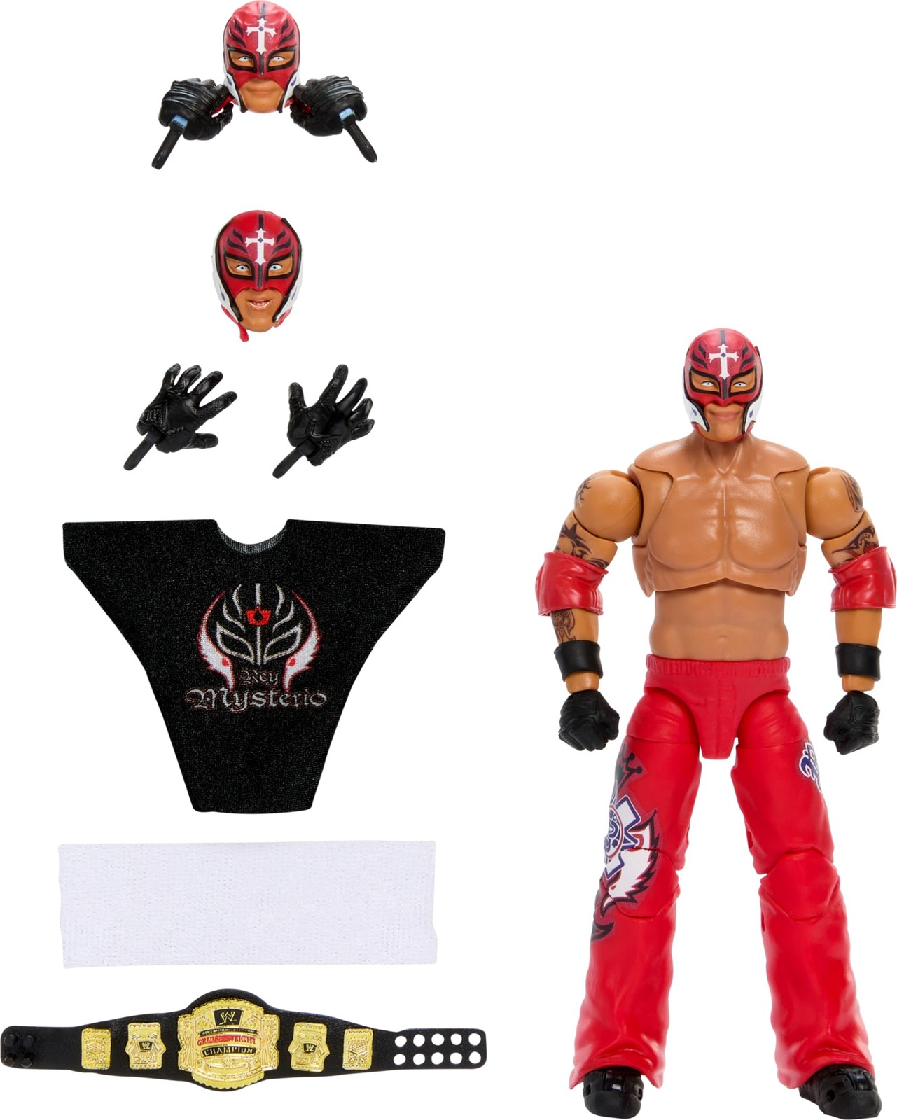 Mattel WWE Ultimate Edition Action Figure Rey Mysterio Fan TakeOver Collectible