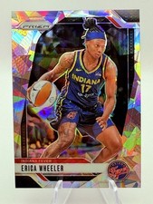 2024 Panini Prizm WNBA - Erica Wheeler #61 Ice Prizm Indiana Fever